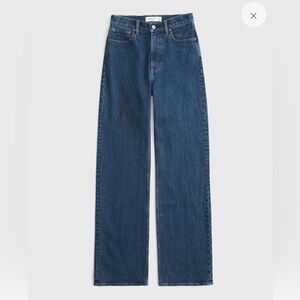 Abercrombie & Fitch High Rise Blue Jeans